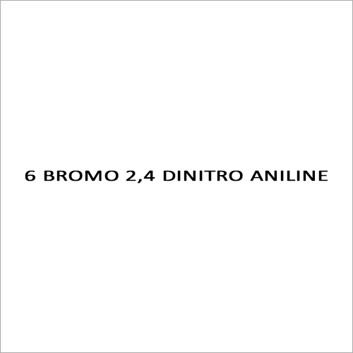 6 Bromo 2,4 Dinitro Aniline