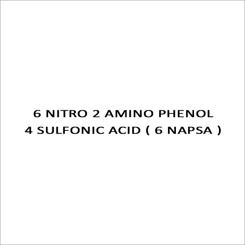6 Nitro 2 Amino Phenol 4 Sulfonic Acid ( 6 Napsa )