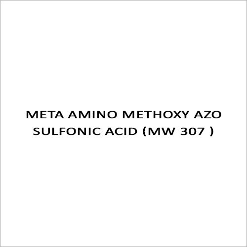 META AMINO METHOXY AZO SULFONIC ACID (MW 307 )