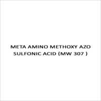 META AMINO METHOXY AZO SULFONIC ACID (MW 307 )