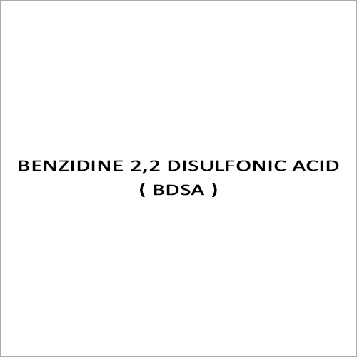 BENZIDINE 2,2 DISULFONIC ACID ( BDSA )
