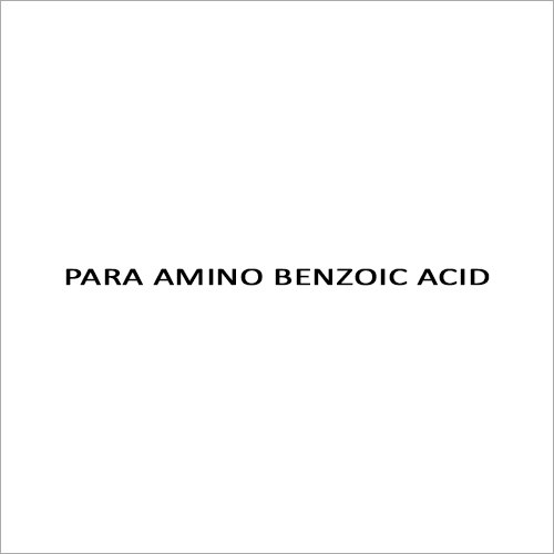 Para Amino Benzoic Acid