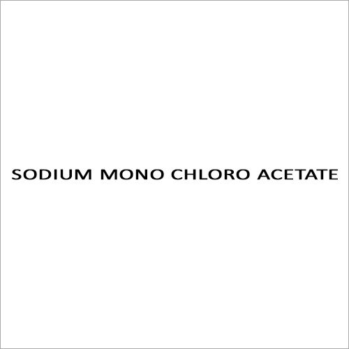 SODIUM MONO CHLORO ACETATE