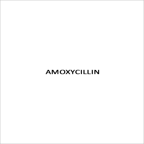 Amoxycillin .