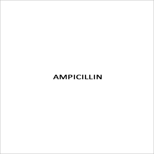 Ampicillin .