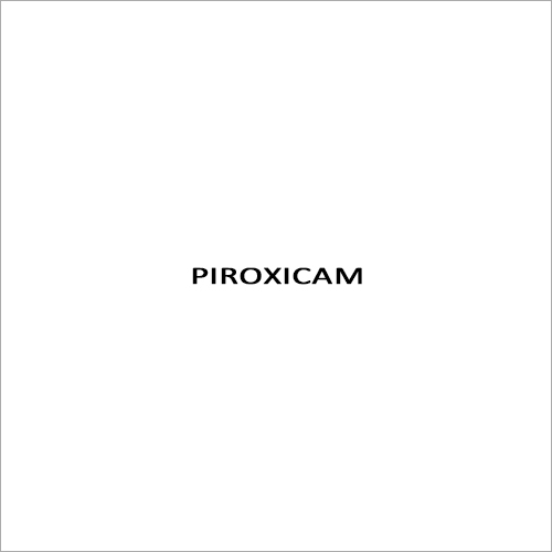 Piroxicam .