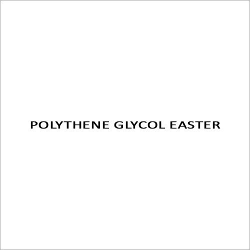 Polyethylene Glycol Ester