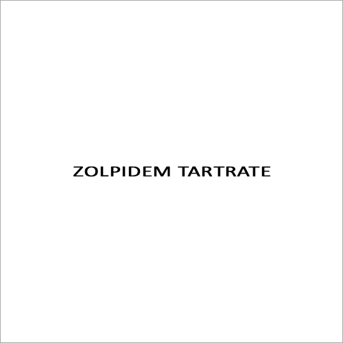 ZOLPIDEM TARTRATE