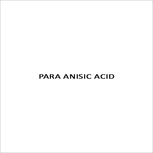 Para Anisic Acid