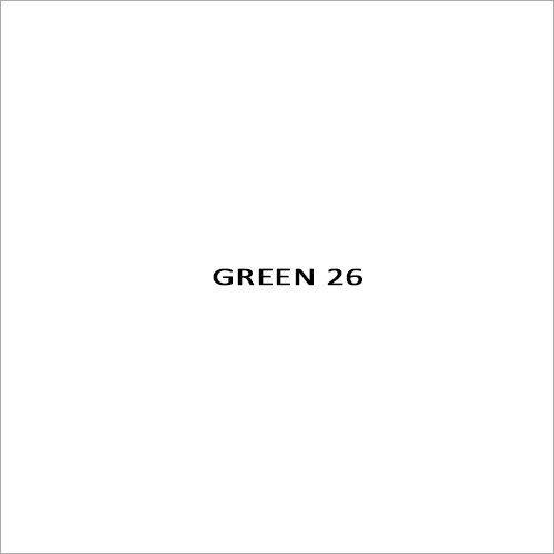 Green 26 Acid Dyes