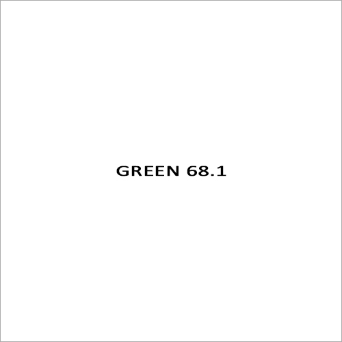 Green 68.1 Acid Dyes