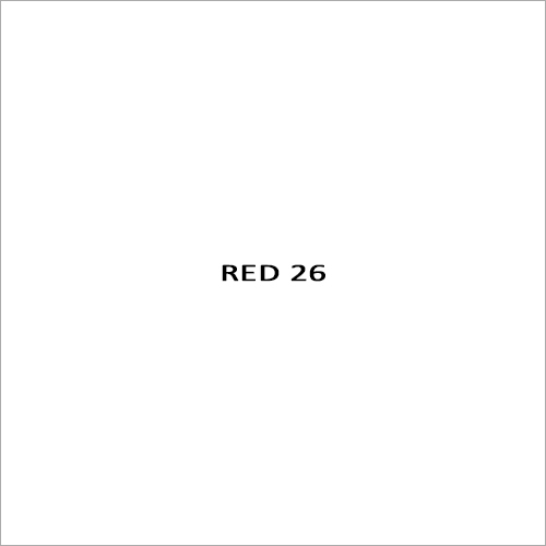 Red 26 Direct Dyes