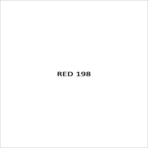 Red 198 Reactive Remazol Dyes