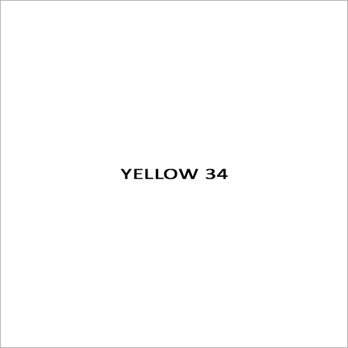 Yellow 34 Pigment Dyes