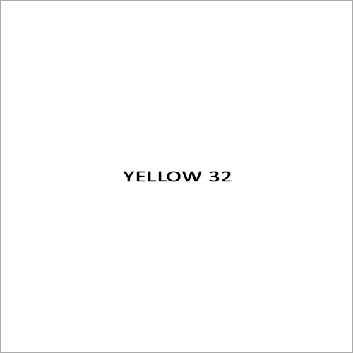 Yellow 32 Pigment Inorganic Dyes