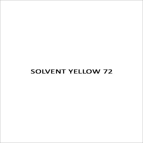 Solvent Yellow 72 Solvents Dyes