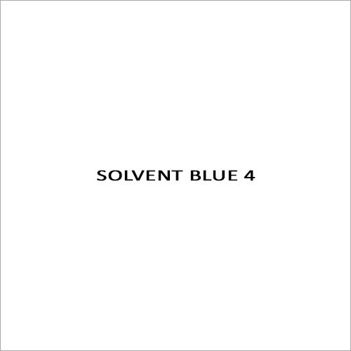 Solvent Blue 4 Solvents Dyes