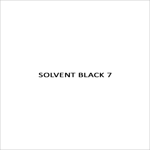 Solvent Black 7 Solvents Dyes