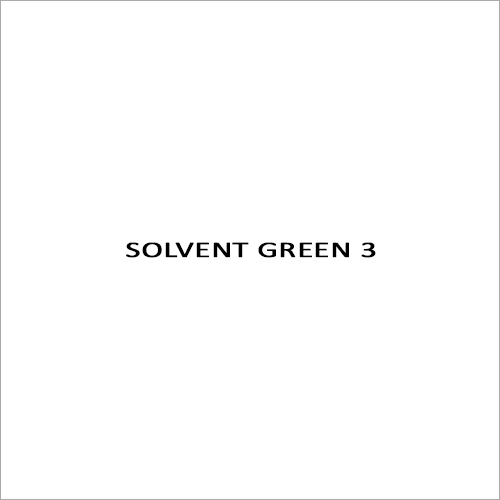 Solvent Green 3 Solvents Dyes