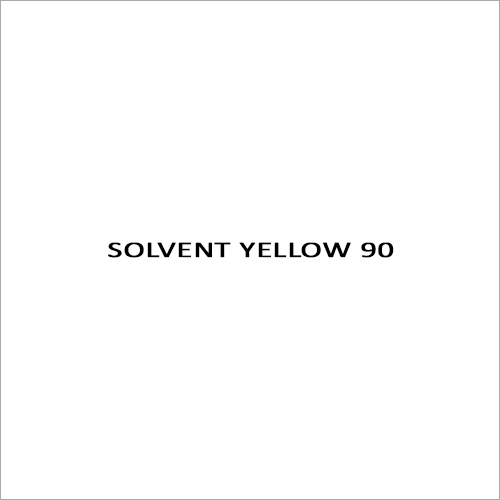 Solvent Yellow 90 Solvents Dyes