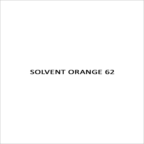 Solvent Orange 62 Solvents Dyes