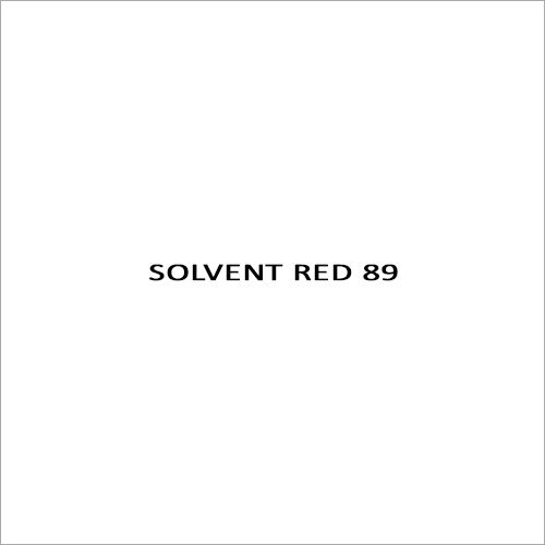 Solvent Red 89 Solvents Dyes