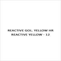 Reactive Gol. Yellow HR Reactive Yellow - 12