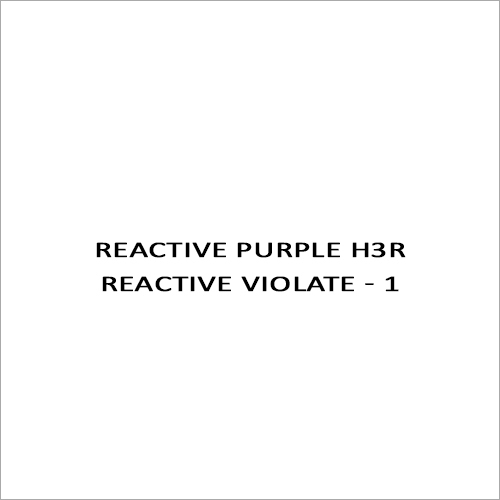 Reactive Purple H3R Reactive Violate - 1