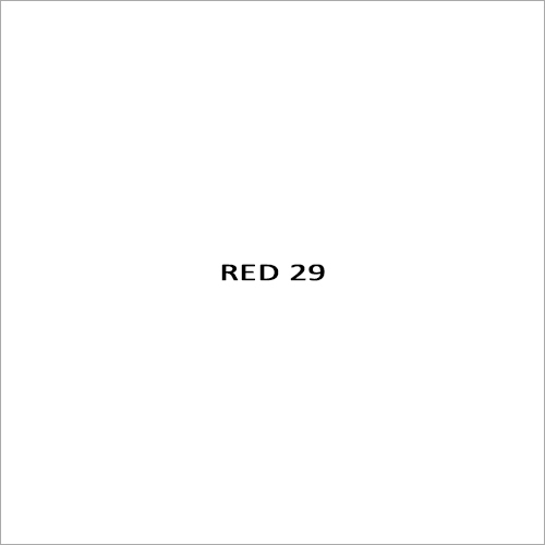 Red 29 Reactive Dyes