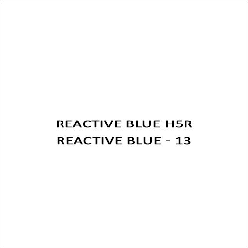 Reactive Blue H5R Reactive Blue - 13