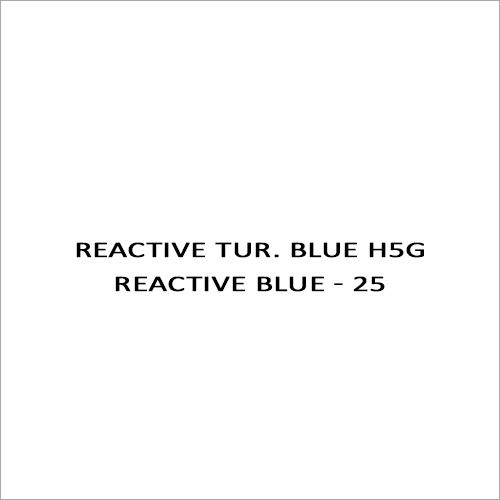 Reactive Tur. Blue H5G Reactive Blue - 25