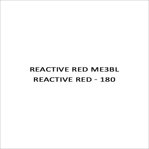 Reactive Red ME3BL Reactive Red - 180