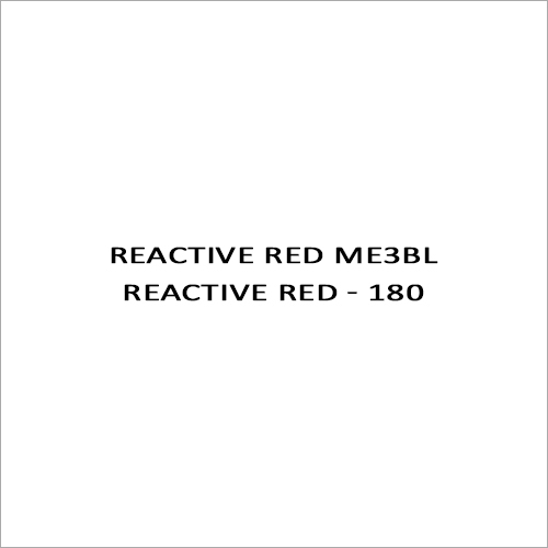 Reactive Red ME3BL Reactive Red - 180