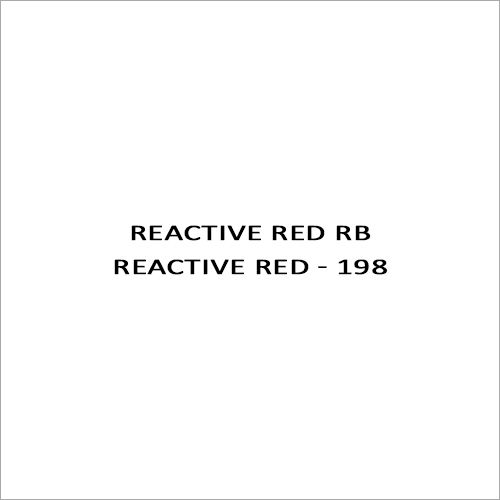 Reactive Red RB Reactive Red - 198