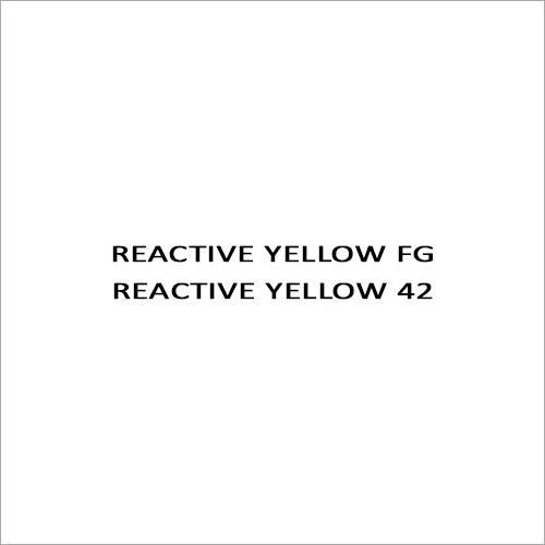 Reactive Yellow FG Reactive Yellow 42