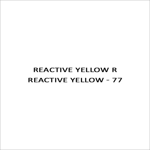 Reactive Yellow R Reactive Yellow - 77