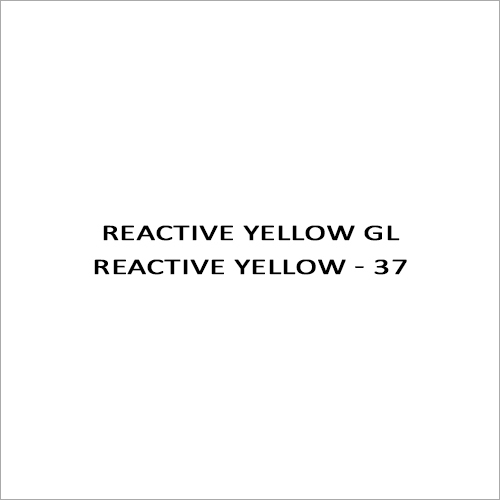 Reactive Yellow GL Reactive Yellow - 37