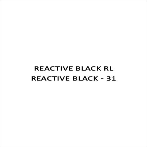 Reactive Black RL Reactive Black - 31