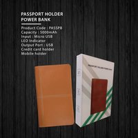 Passport Holder Power Bank 5000mAh