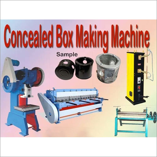 Concealed Box Making Machine