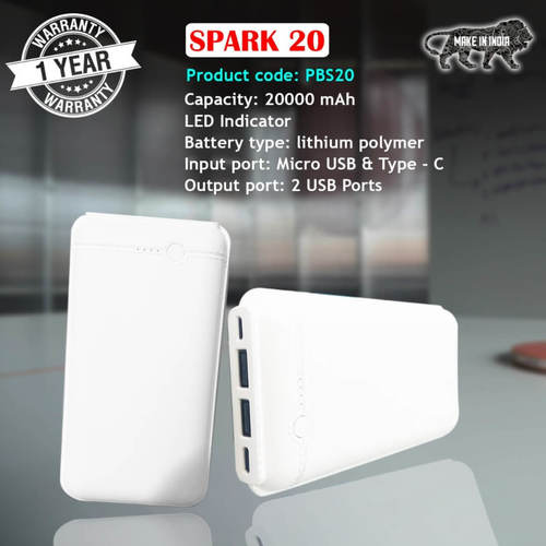 Spark 20 Power Bank 20000mAh