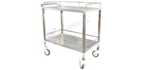 SS LINEN INSPECTION TROLLEY (SIS 2067)
