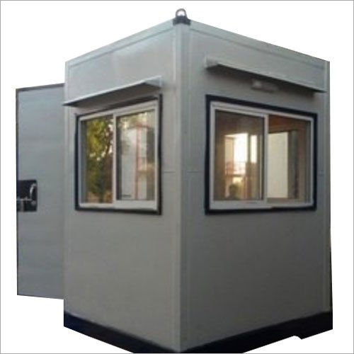 Grey Frp Portable Security Cabin