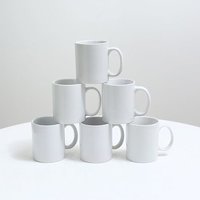 Sublimation Blank White Mugs Premium