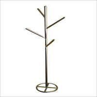 Silver Fancy Single Line Coat Hanger Stands