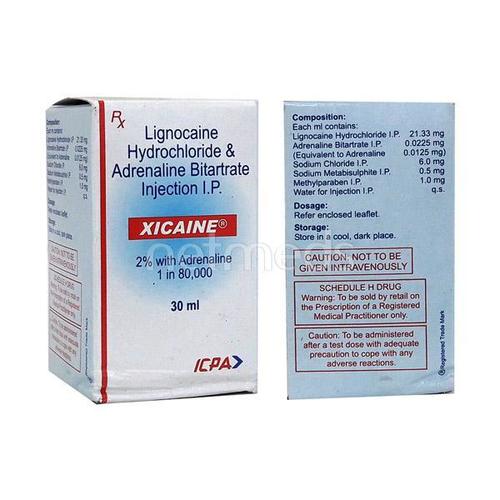 Lignocaine HCl & Adrinaline Bitartrate injection