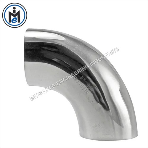 Tubes Elbow 90 - Stainless Steel, 90-Degree Angle | Silver Finish, Warranty Included