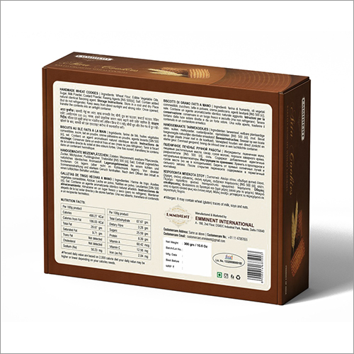 Baked Crunchy Wheat Cookies