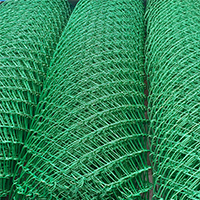 Pvc Coated Chain Link Fence Application: Commercial Site