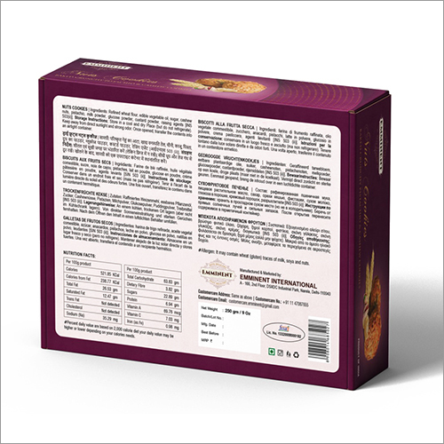 Baked Crunchy Nuts Cookies